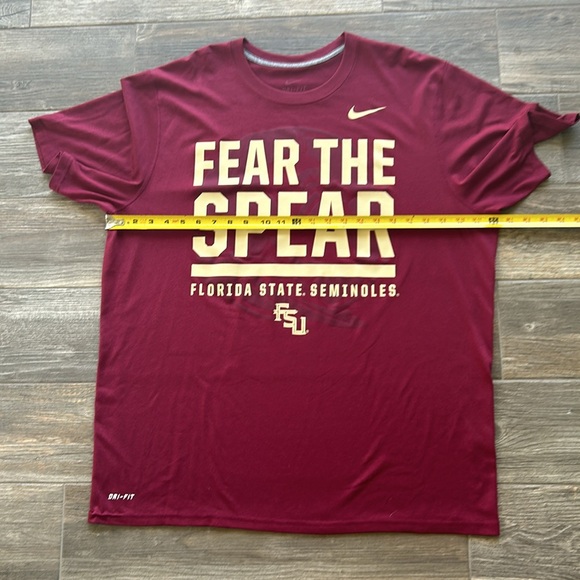 Men’s Nike Florida State Seminoles short sleeve dry fit - Picture 5 of 8